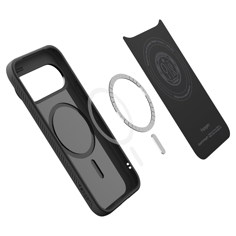 MagSafe puzdro pre Google Pixel 11 Pro XL, Spigen, Liquid Air, Matná čierna ACS11449