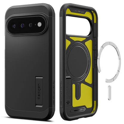 MagSafe puzdro pre Google Pixel 11 Pro XL, Spigen, Tough Armor, čierne ACS11453
