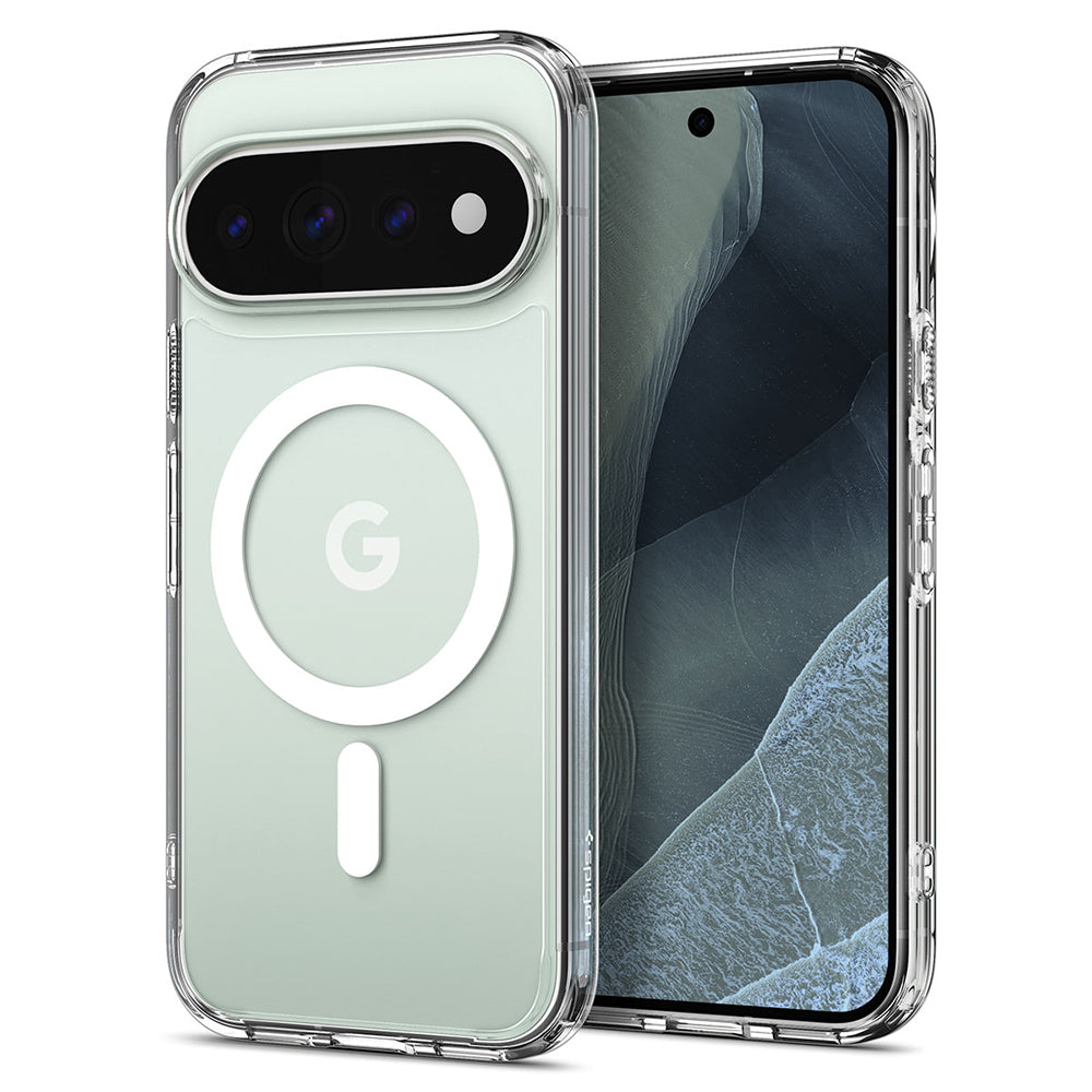 MagSafe puzdro pre Google Pixel 11 Pro XL, Spigen, Ultra Hybrid, Priehľadná biela ACS11451