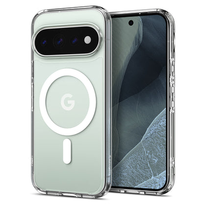 MagSafe puzdro pre Google Pixel 11 Pro XL, Spigen, Ultra Hybrid, Priehľadná biela ACS11451