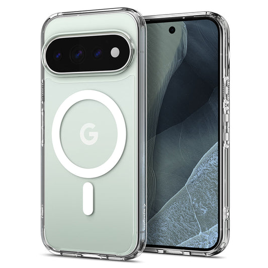 MagSafe puzdro pre Google Pixel 11 Pro XL, Spigen, Ultra Hybrid, Priehľadná biela ACS11451