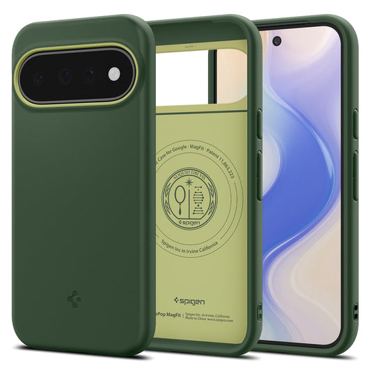 MagSafe puzdro pre Google Pixel 11, Spigen, Caseology Nano Pop, zelené ACS11446