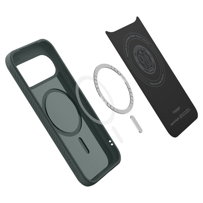 MagSafe puzdro pre Google Pixel 11, Spigen, Liquid Air, Zelené ACS11853