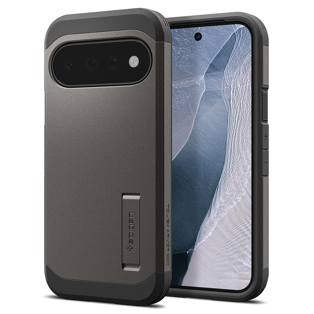 MagSafe puzdro pre Google Pixel 11, Spigen, Tough Armor, sivé ACS11855