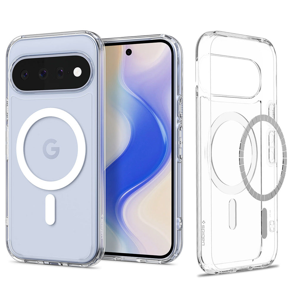MagSafe puzdro pre Google Pixel 11, Spigen, Ultra Hybrid, Priehľadná biela ACS11441