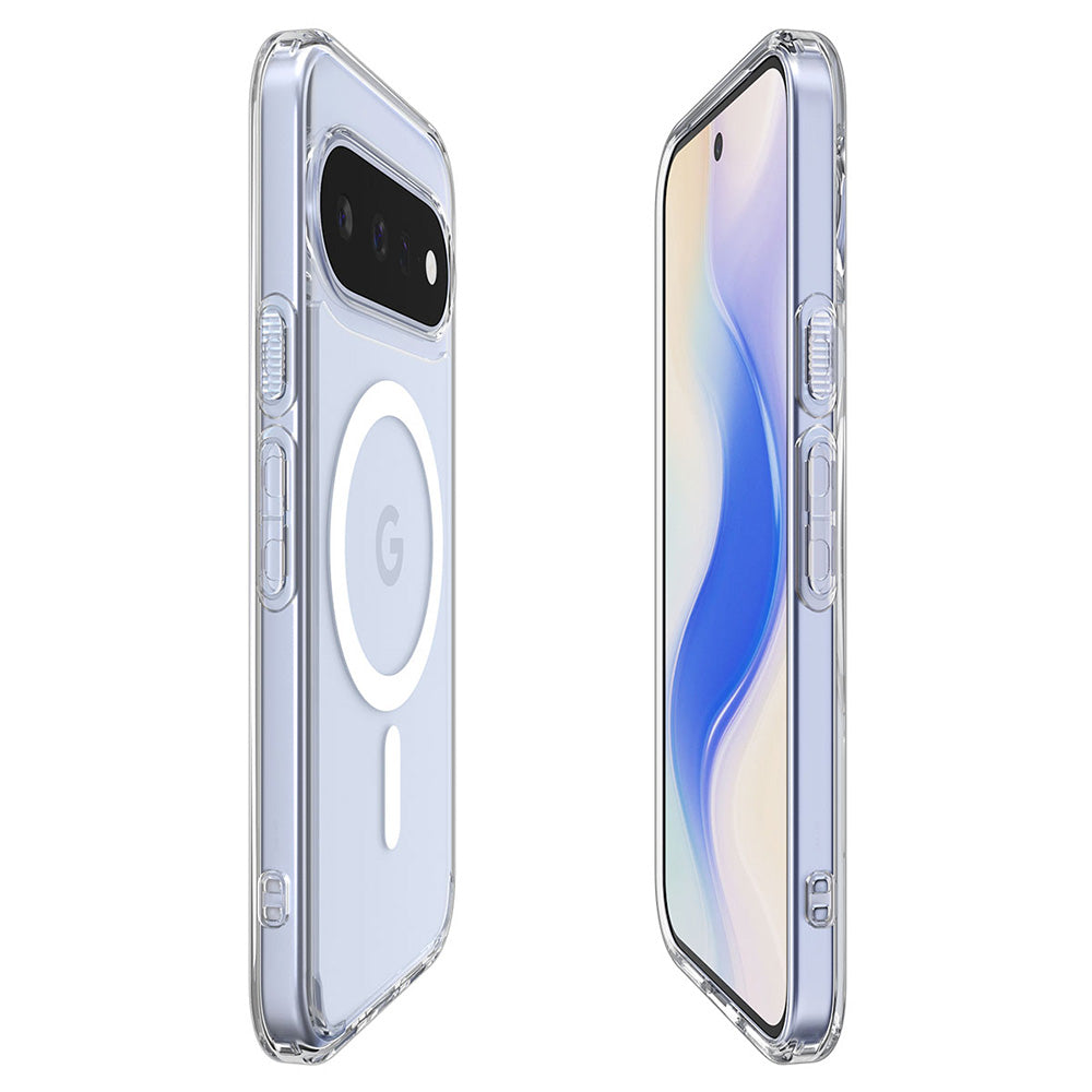 MagSafe puzdro pre Google Pixel 11, Spigen, Ultra Hybrid, Priehľadná biela ACS11441