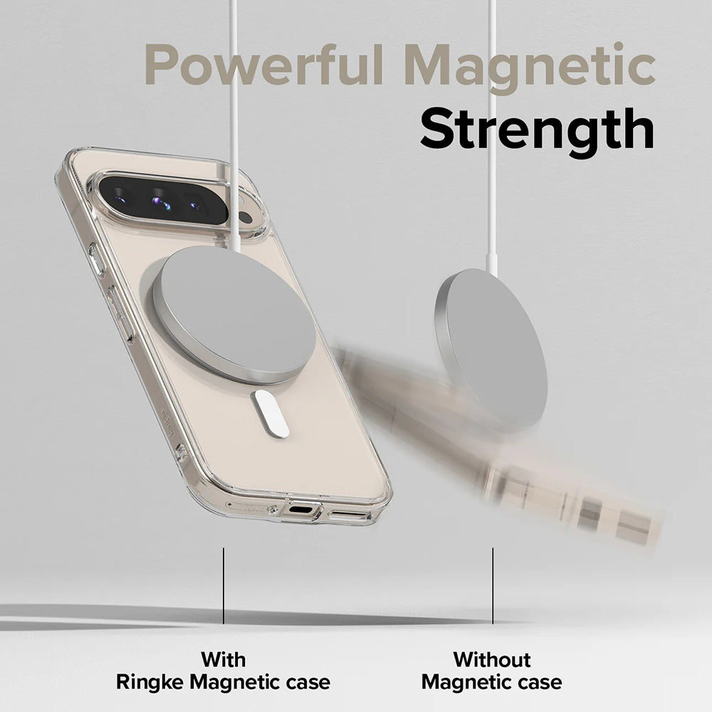 MagSafe puzdro pre Google Pixel 9 / 9 Pro, Ringke, Fusion, Priehľadné