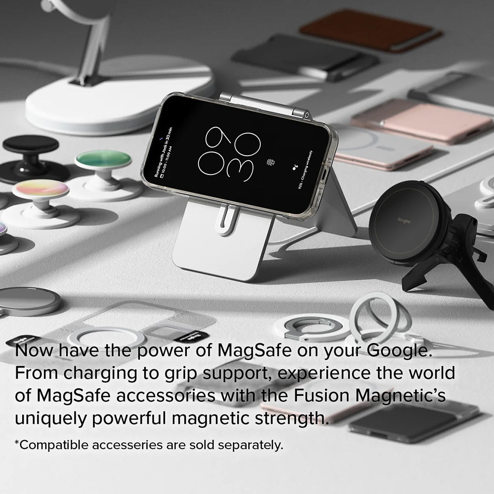 MagSafe puzdro pre Google Pixel 9 / 9 Pro, Ringke, Fusion, Priehľadné