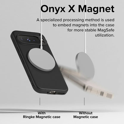 MagSafe puzdro pre Google Pixel 9 Pro, Ringke, Onyx, čierne