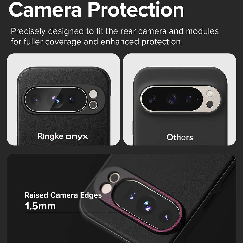 MagSafe puzdro pre Google Pixel 9 Pro, Ringke, Onyx, čierne