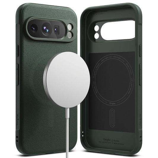 MagSafe puzdro pre Google Pixel 9 Pro, Ringke, Onyx, Tmavozelená