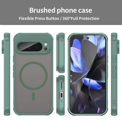 MagSafe puzdro pre Google Pixel 9 Pro, Techsuit, HaloFrost II, Zelené