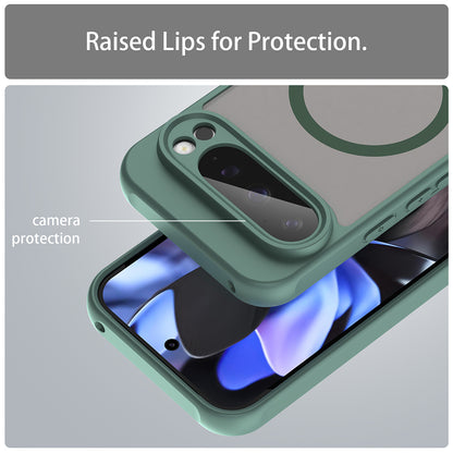 MagSafe puzdro pre Google Pixel 9 Pro, Techsuit, HaloFrost II, Zelené