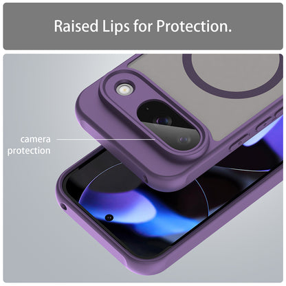 MagSafe Case for Google Pixel 9, Techsuit, HaloFrost II, Purple
