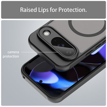 MagSafe puzdro pre Google Pixel 9, Techsuit, HaloFrost II, čierne