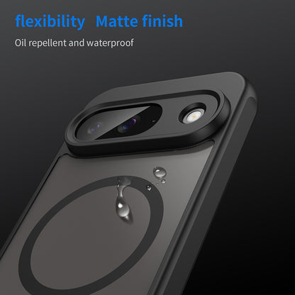 MagSafe puzdro pre Google Pixel 9, Techsuit, HaloFrost II, čierne
