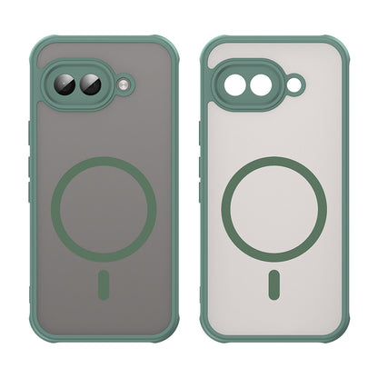 MagSafe puzdro pre Google Pixel 9a, Techsuit, HaloFrost II, Zelené