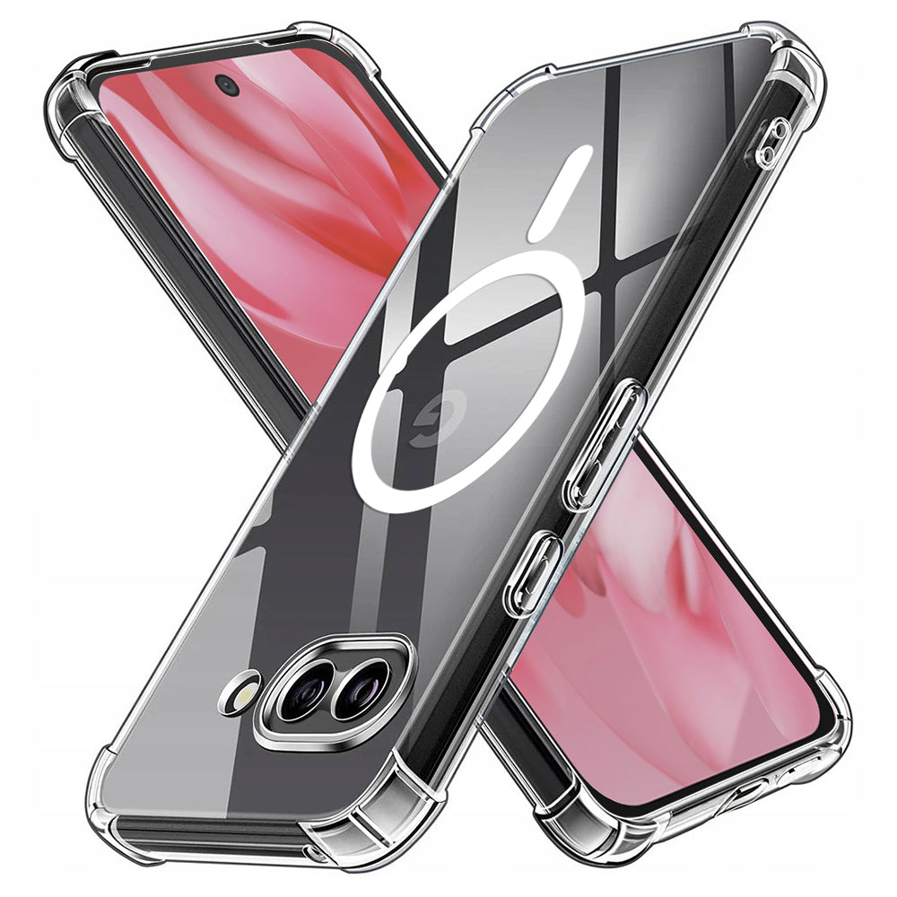 MagSafe puzdro pre Google Pixel 9a, Techsuit, nárazuvzdorné, priehľadné