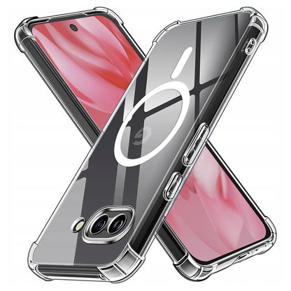 MagSafe puzdro pre Google Pixel 9a, Techsuit, nárazuvzdorné, priehľadné
