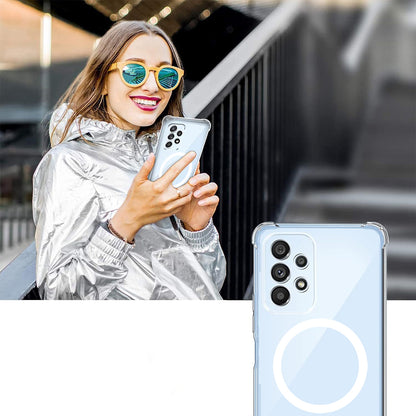 MagSafe puzdro pre Google Pixel 9a, Techsuit, nárazuvzdorné, priehľadné