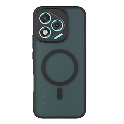 MagSafe puzdro pre Honor 400 Lite, Techsuit, PureFrost, Čierna saténová