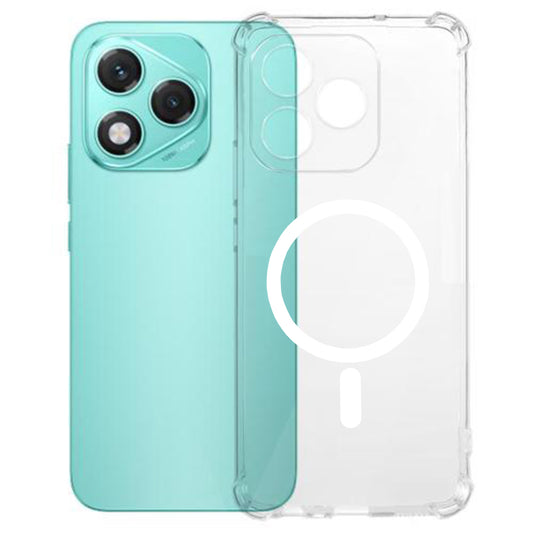 MagSafe puzdro pre Honor 400 Lite, Techsuit, nárazuvzdorné, priehľadné