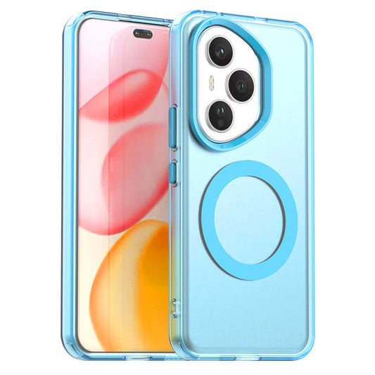 MagSafe puzdro pre Honor 400 Pro, Techsuit, CandyCase, modré