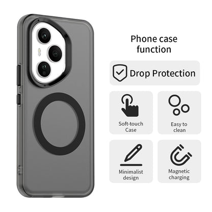 MagSafe Case for Honor 400 Pro, Techsuit, CandyCase, Black