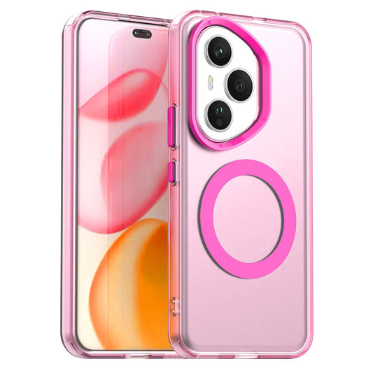 MagSafe puzdro pre Honor 400 Pro, Techsuit, CandyCase, Ružové