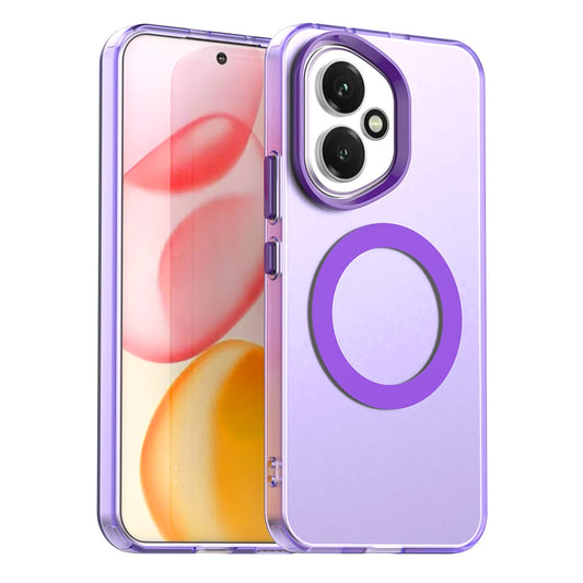 MagSafe puzdro pre Honor 400, Techsuit, CandyCase, fialové