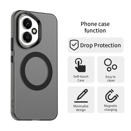 MagSafe puzdro pre Honor 400, Techsuit, CandyCase, Čierna