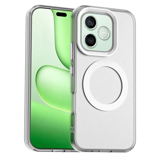 MagSafe puzdro pre Honor 600 Lite, Techsuit, CandyCase, Biele