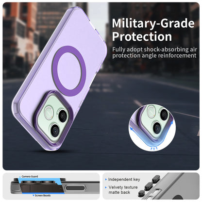 MagSafe puzdro pre Honor 600 Lite, Techsuit, CandyCase, fialové