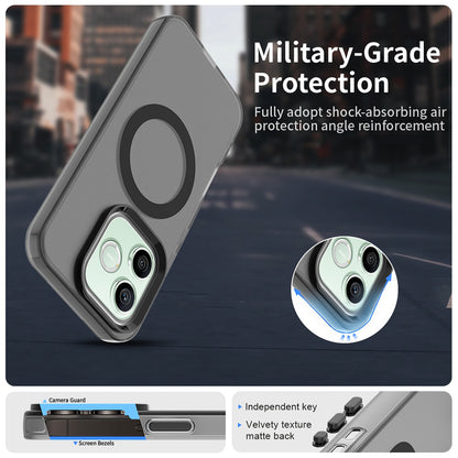 MagSafe puzdro pre Honor 600 Lite, Techsuit, CandyCase, Čierna