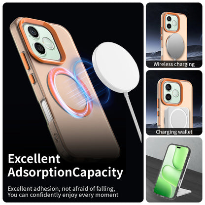MagSafe puzdro pre Honor 600 Lite, Techsuit, CandyCase, Oranžové