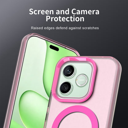 MagSafe puzdro pre Honor 600 Lite, Techsuit, CandyCase, Ružové