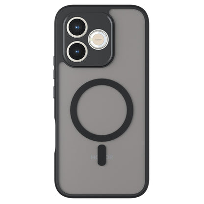 Puzdro MagSafe pre Honor 600 Lite, Techsuit, PureFrost, Saténová Čierna