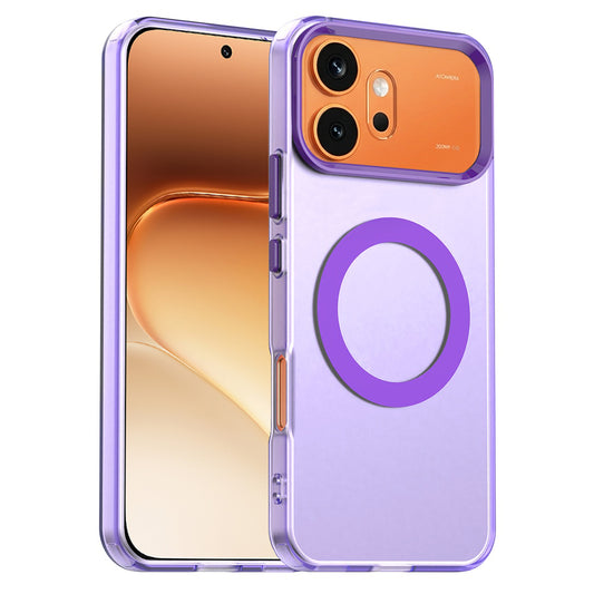 MagSafe puzdro pre Honor 600 Pro / 600, Techsuit, CandyCase, fialové
