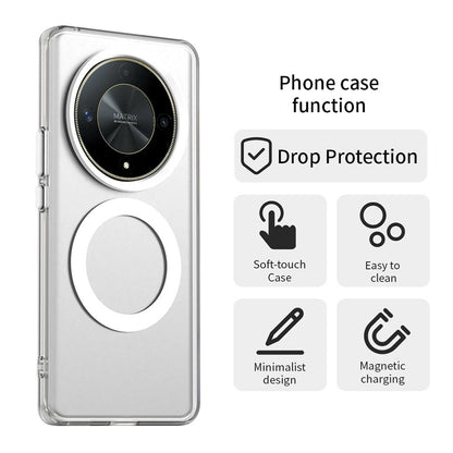 MagSafe puzdro pre Honor Magic6 Lite, Techsuit, CandyCase, Biele