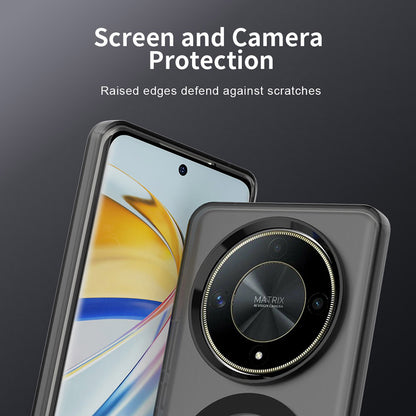 MagSafe puzdro pre Honor Magic6 Lite, Techsuit, CandyCase, čierne