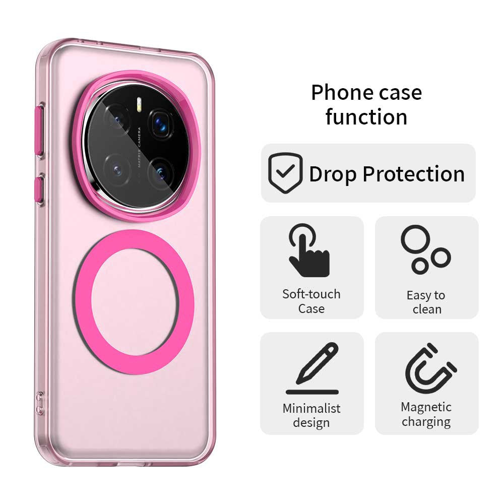 MagSafe puzdro pre Honor Magic7 Pro, Techsuit, CandyCase, Ružové