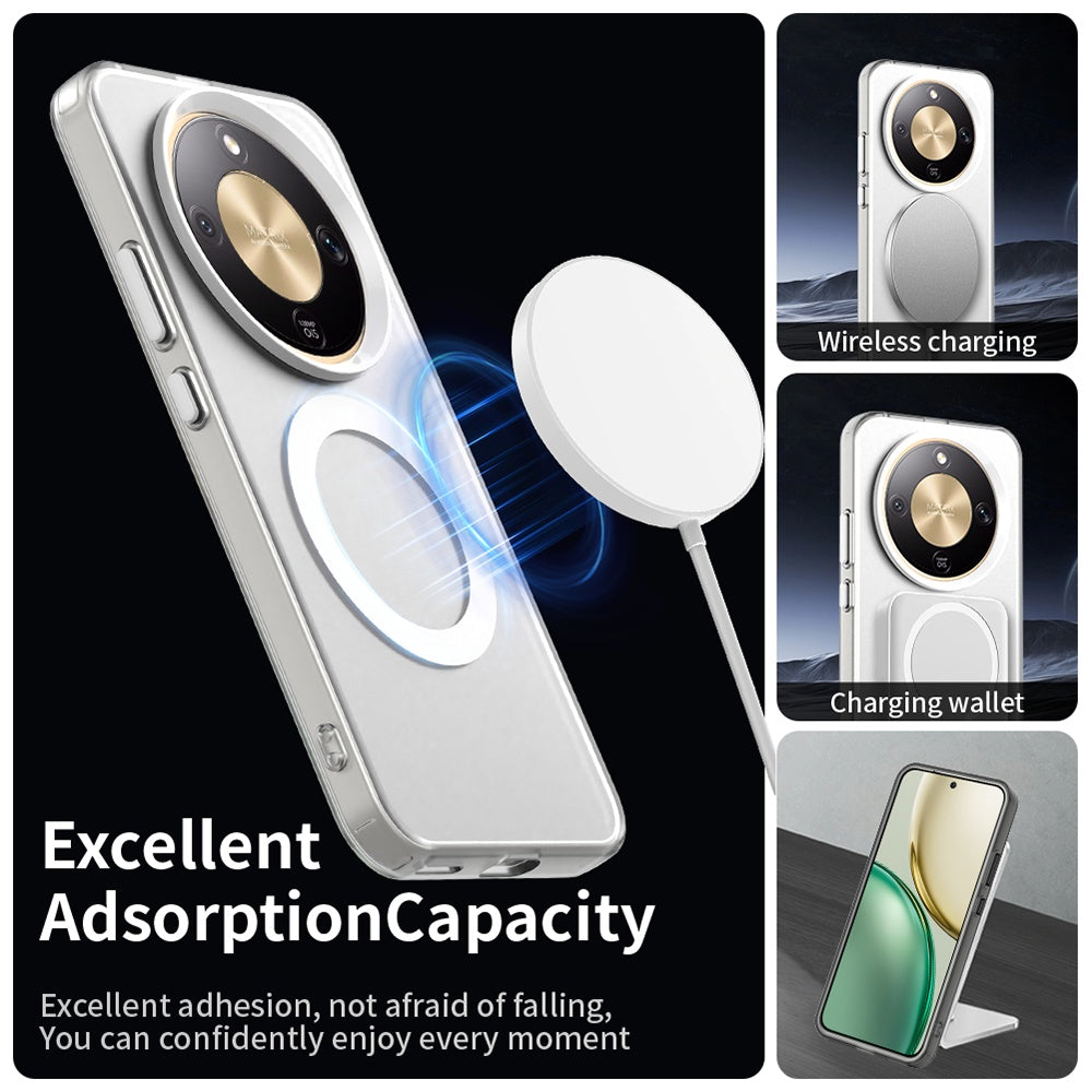 Puzdro MagSafe pre Honor Magic8 Lite, Techsuit, CandyCase, Biela