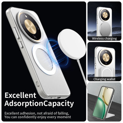 Puzdro MagSafe pre Honor Magic8 Lite, Techsuit, CandyCase, Biela