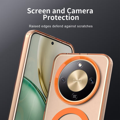 Puzdro MagSafe pre Honor Magic8 Lite, Techsuit, CandyCase, Oranžové