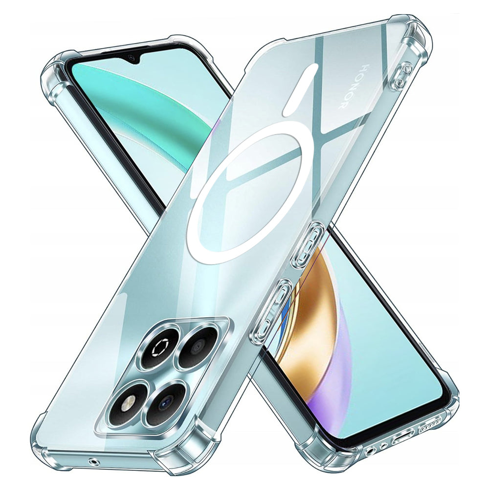 MagSafe puzdro pre Honor X6b, Techsuit, nárazuvzdorné, priehľadné