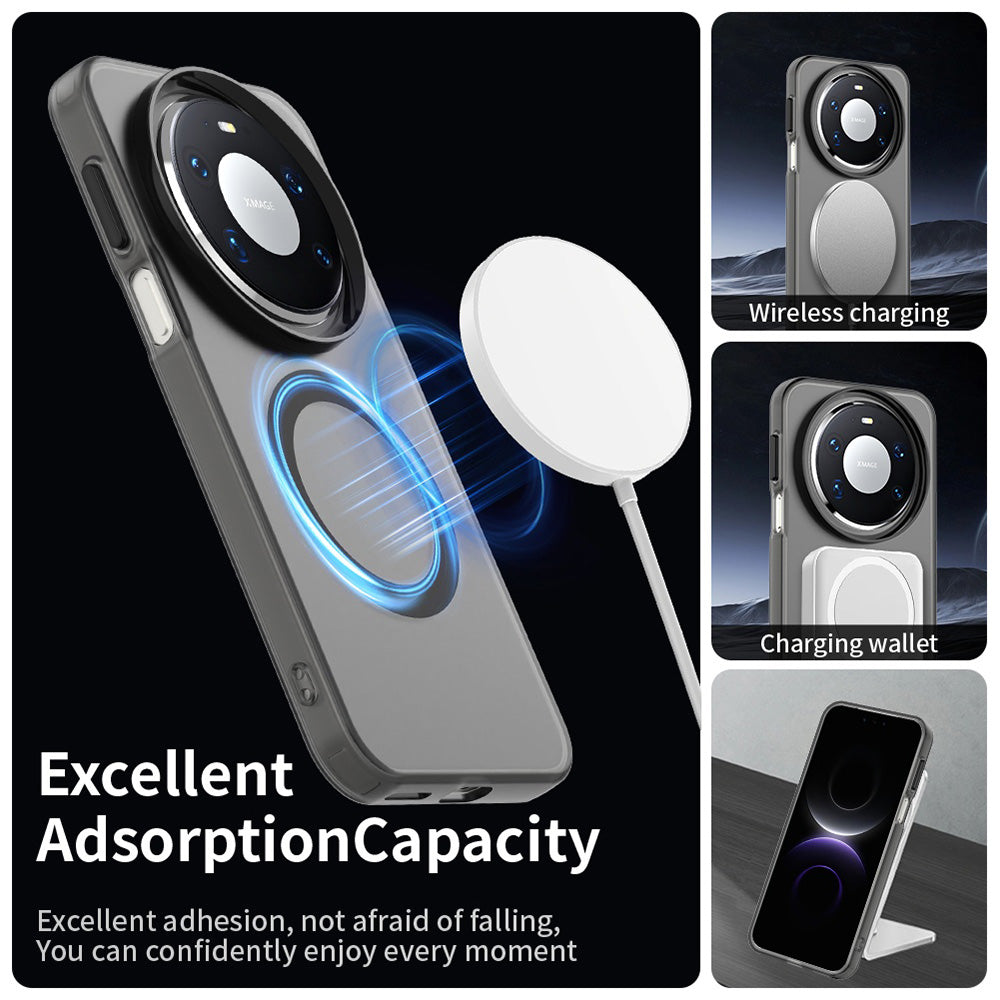 MagSafe Case for Huawei Mate 80 Pro, Techsuit, CandyCase, Black