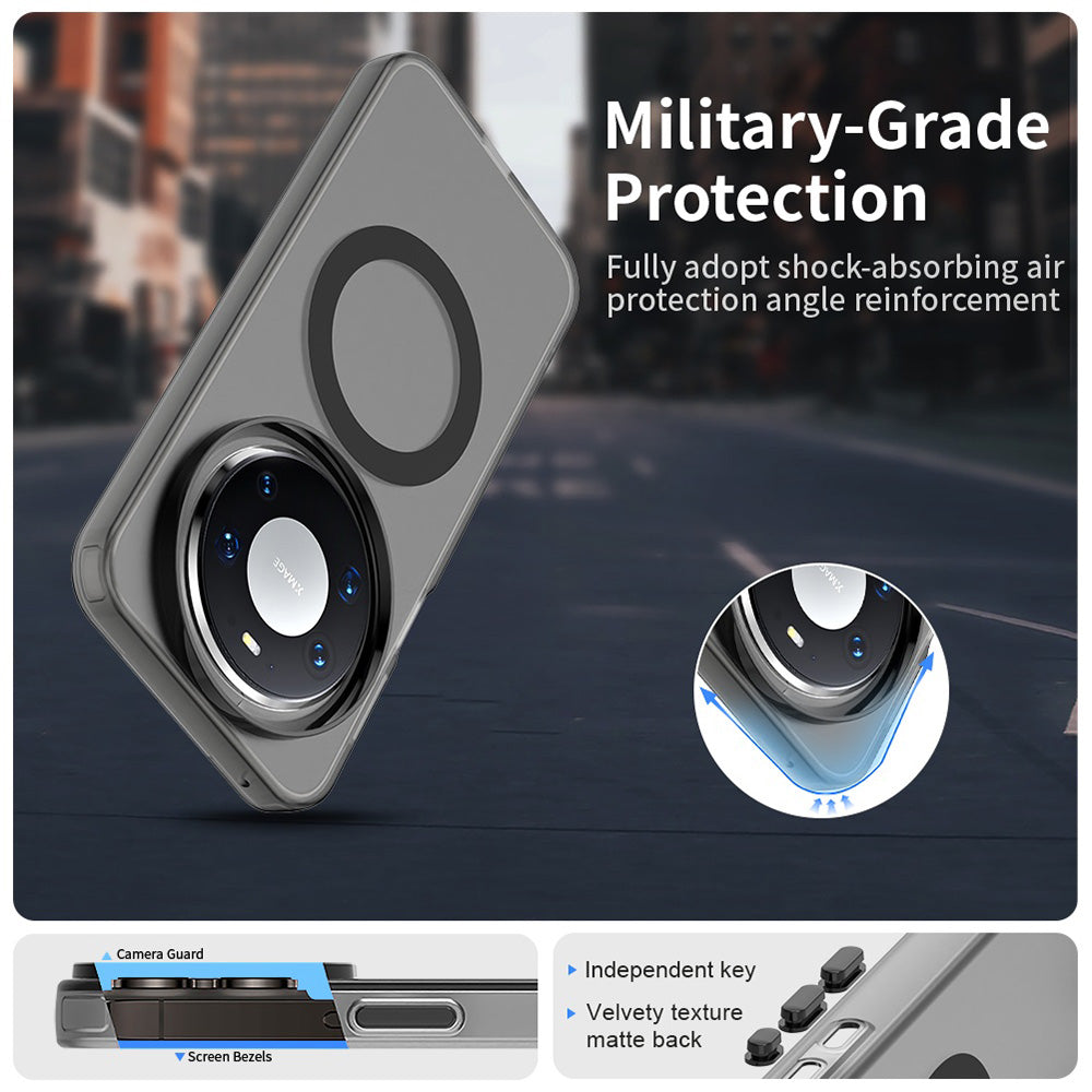 MagSafe Case for Huawei Mate 80 Pro, Techsuit, CandyCase, Black