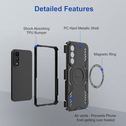 Puzdro MagSafe pre Huawei nova 14 Pro, Techsuit, ArmorMag, Čierne