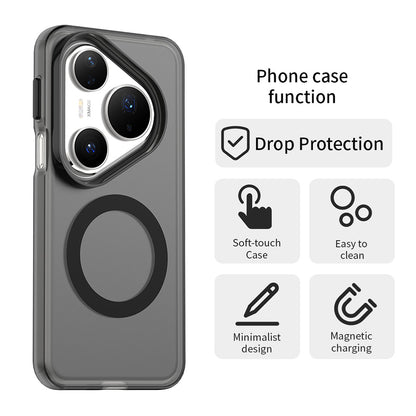MagSafe puzdro pre Huawei Pura 80 Pro, Techsuit, CandyCase, čierne