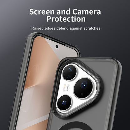 MagSafe puzdro pre Huawei Pura 80 Pro, Techsuit, CandyCase, čierne